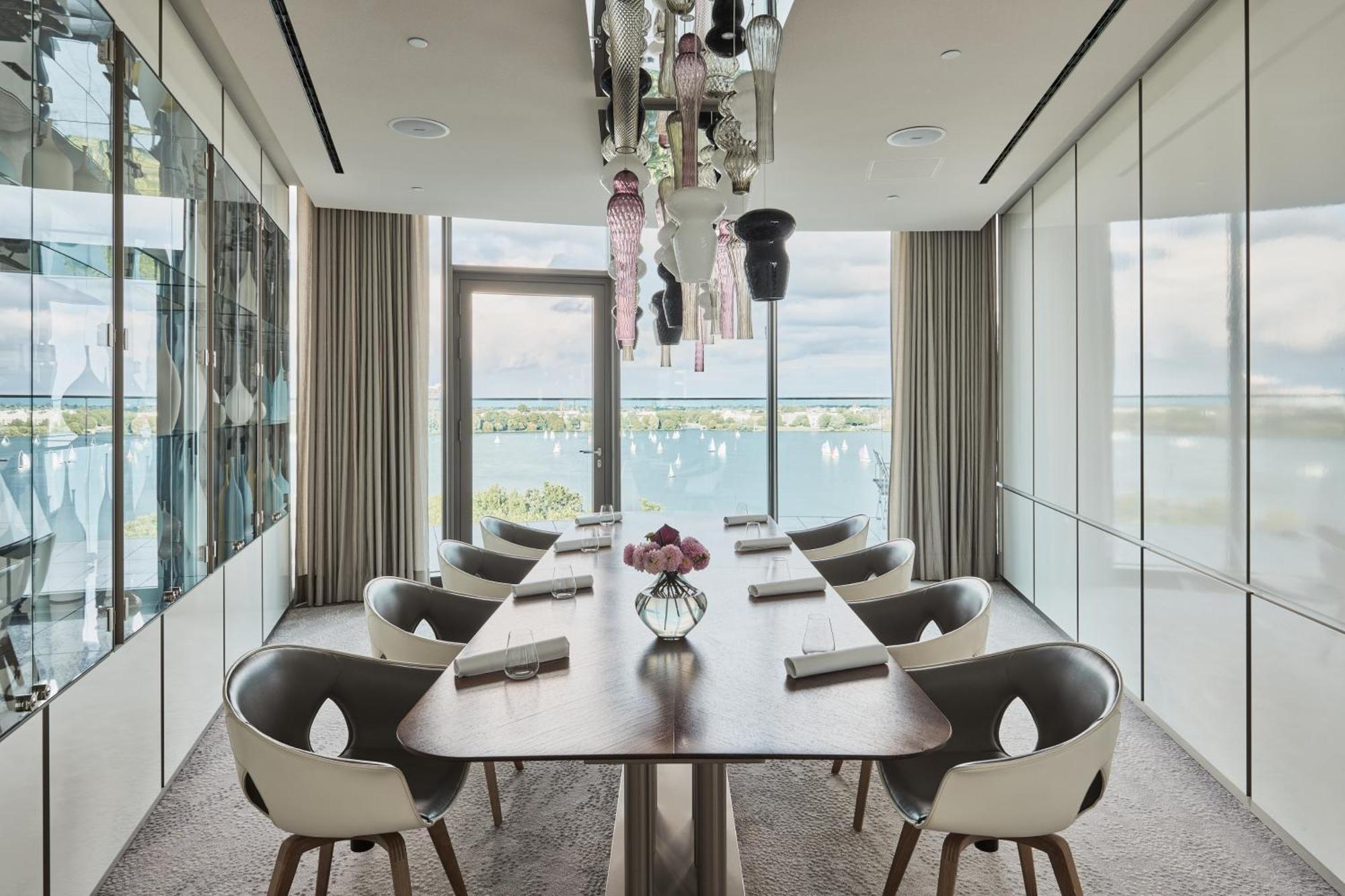 The Fontenay Хамбург Екстериор снимка Dining room